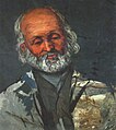 Tête de vieillard [29] (1865-1868), huile sur toile, 51 x 48 cm, Musée d'Orsay, Paris