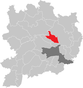 Poloha obce Lengenfeld v okrese Krems-vidiek (klikacia mapa)