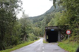 Lidafonna rasoverbygg på fylkesvei 722 i Stryn Foto: Sundgot