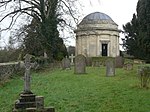 Thompson Mausoleum about 20m South West of the Church of the Holy Trinity