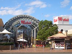 Pintu masuk sebarang Macquarie Street Mall