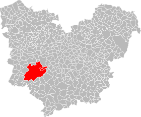 Localisation de Communauté de communes du Canton de Beaumesnil