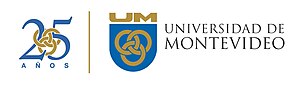English: University of Montevideo logo Español...