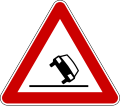 Roiling or slipping vehicle
