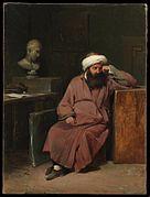 Homme en costume oriental dans l'atelier de l'artiste (vers 1823-1826), New York, Metropolitan Museum of Art.