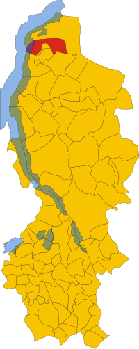 Map of comune of Dorio (province of Lecco, region Lombardy, Italy).svg