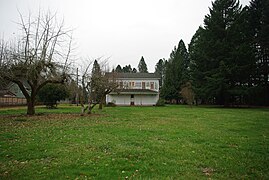 A front (wide) view of the house