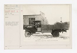 Un Liberty Truck Dart fabriqué à Waterloo en 1917-1918.