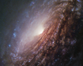 Le cœur de NGC 5033 par le télescope spatial Hubble (Judith Schmidt).