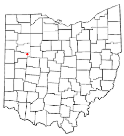 Vị trí trong Quận Auglaize, Ohio