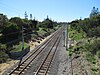 A section of the Fremantle line in May 2012