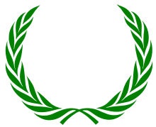 Wreath of Service Olive wreath.svg