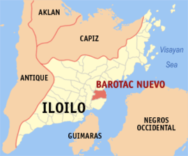 Barotac Nuevo na Iloilo Coordenadas : 10°54'N, 122°42'E