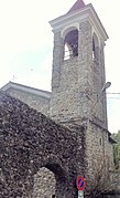 Iglesia entre Pontremoli y Aulla.