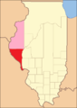 Pike County between 1823 and 1825, including unorganized territory temporarily attached to it[3]