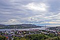 Rørvik - Vista desde la montaña de la ciudad Gluggen