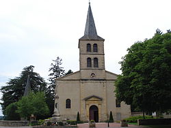 Skyline of Saint-Christophe-en-Brionnais