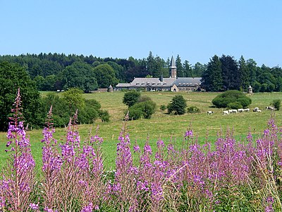 The Benedictine monastery of Our Lady of Hurtebise (near Saint-Hubert)