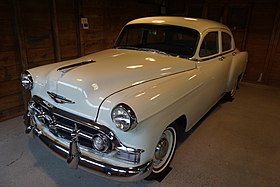 Дом-музей Сэма Рейберна, июнь 2017, 22 июня (Chevrolet 150 Сэма Рейберна 1953 года) .jpg