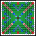 Scrabble-Spielfeld