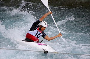 Slalomkanuado 2012 Olympics W K1 NZL Luuka Jones.jpg