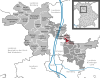 Lage der Gemeinde Spardorf im Landkreis Erlangen-Höchstadt