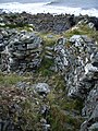 Stairhaven Iron-age broch - intramural stairs