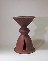 Etruscan red ware stand, 700–650 BC