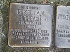 Stolperstein Düsseldorf 1 Carlstadt Rathausufer 18 Reisel Laja Birnbach