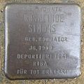 Stolperstein für Rosalinde Simons (Gereonswall 124)