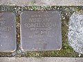 der Stolperstein für Wilhelmine Schellenberg