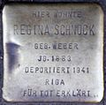 Stolperstein für Regina Schnock (Kartäuserwall 7)