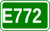 Route européenne 772