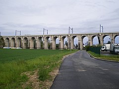 El viaducte a Veneux-les-Sablons.