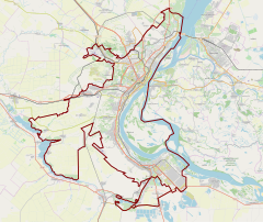 Mapa lokalizacyjna Wołgogradu