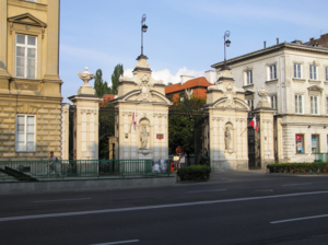 Main gate of the Warsaw University
