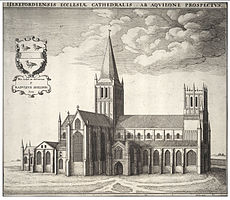 Grafika stolnice Wenceslasa Hollarja iz 17. stoletja