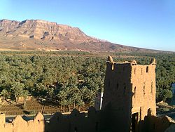 Il monte (Jebel) Zagora