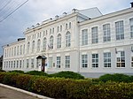 Здание мужской гимназии, где была провозглашена советская власть в Болховском уезде