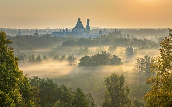 364. Долина реки Истра и Новоиерусалимский монастырь Автор — HoroshilovAleksandr