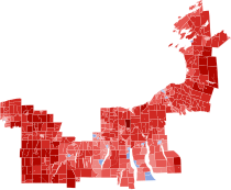 2022 New York's 24th congressional district election results map by precinct.svg