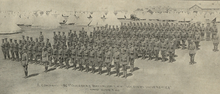 A Company at Camp Hughes, 1916 A Company 196 Battalion.png