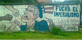 Antiamerikietiškas grafitis Karakase, Venesueloje