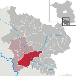 Bad Liebenwerda – Mappa