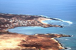 Panorama aereo di Baia das Gatas