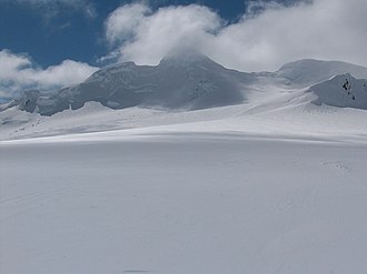 Blick vom Willan Saddle auf den Burdick Ridge