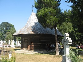 Wooden church in Horodnic de Jos