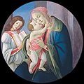 Sandro Botticelli, Madonna and Child with an Angel, ca. 1490