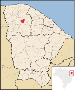 Localização de Forquilha no Ceará