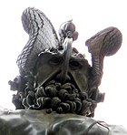 Шлем Персея (автопортрет скульптора) со спины